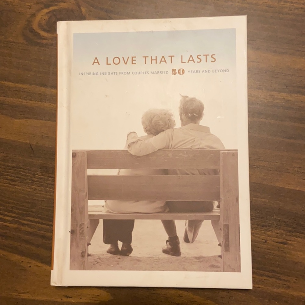 Hallmark A Love That Lasts book